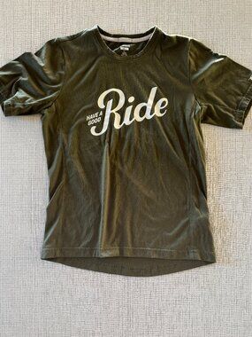 Trek Evoke Mountain Bike Tech Cycling T-Shirt, Green, Small